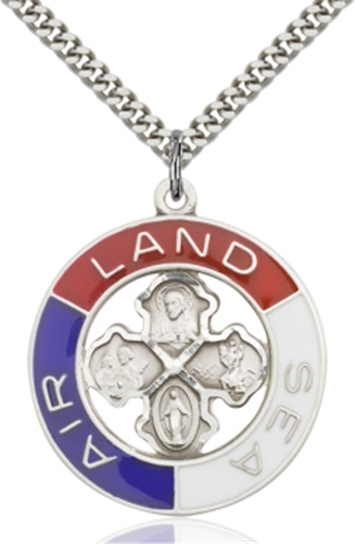 Air Land Sea Special Forces Medal Colored