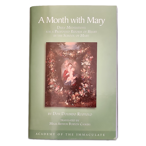 A Month With Mary by Don Dolindo Ruotolo