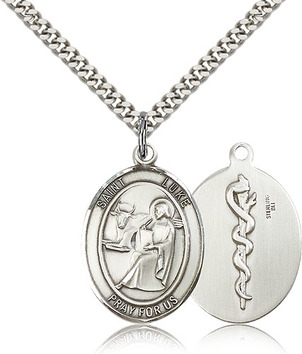 St Luke 1-Inch Physicians Medal