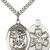 Saint Michael EMT Oval Medal on Chain