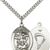 Saint Michael Patron of Paratroopers Sterling Silver Medal on Chain