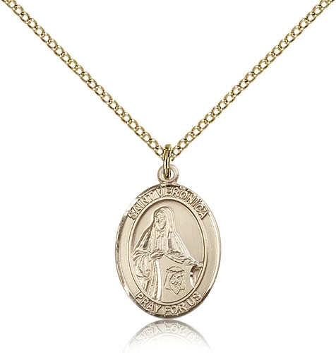 St Veronica Gold Filled Medal
