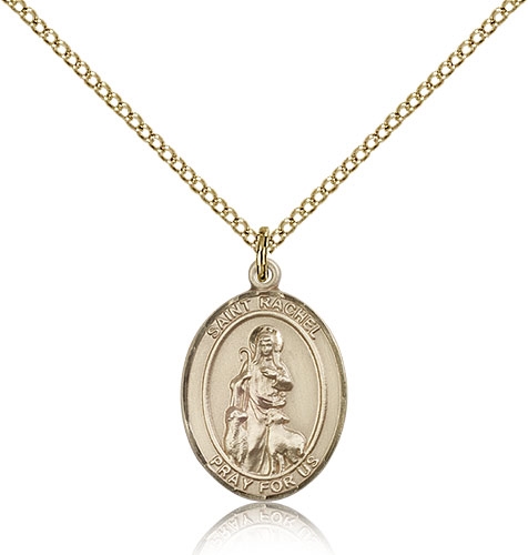 St Rachel Gold Filled Medal