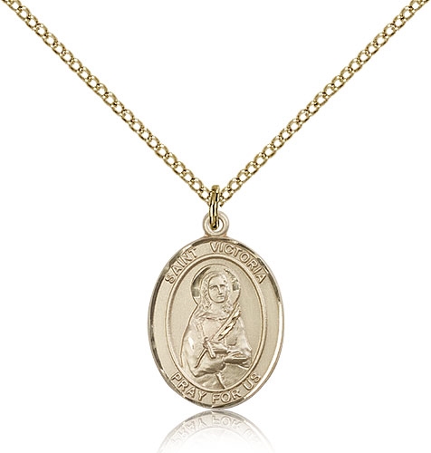 St Victoria Gold Filled Medal