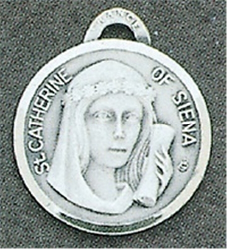 Saint Catherine Nickel Silver Medal
