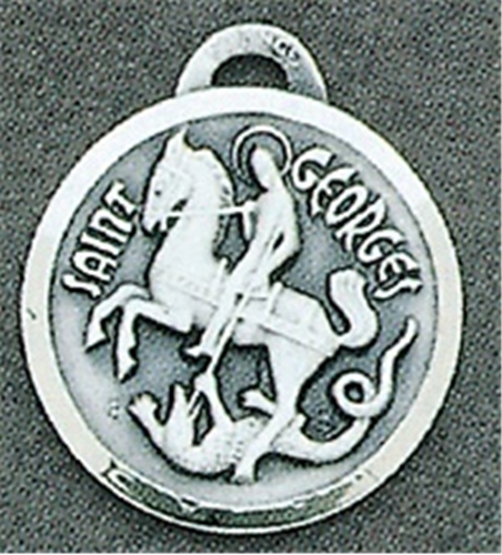 Saint George Nickel Silver Medal