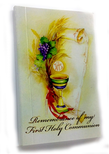 Small Chalice First Communion Prayer Book