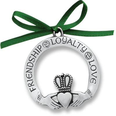 Claddagh Ring Pewter Ornament