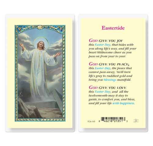 Eastertide Laminated Holy Cards (Pack of 25)