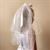 First Communion Veil - Bow Comb Style