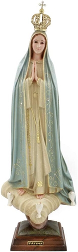 Our Lady of Fatima Statue - 17.5&quot;, 21.5&quot; or 27.5&quot;