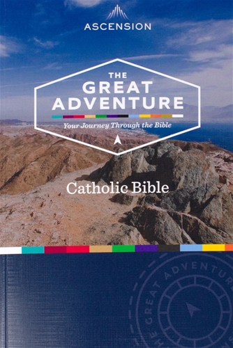 The Great Adventure Catholic Bible (RSV-2CE) - Blue Leather Cover