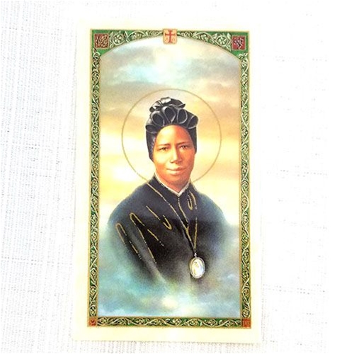 Prayer to Saint Josephine Bakhita Laminated Prayer Card