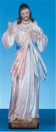 Divine Mercy Italian Plaster Statue