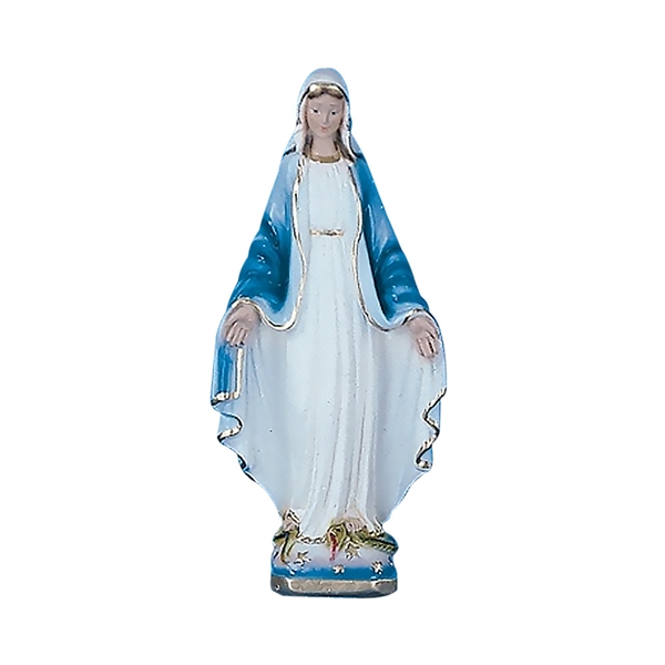 12 Inch Plaster Our Lady of Grace Statue