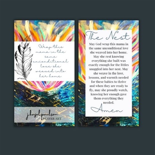 The Nest Prayer Card - A  Prayer for Mamas
