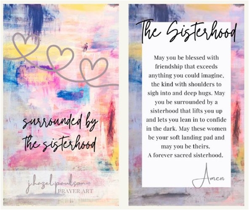 The Sisterhood Prayer Card