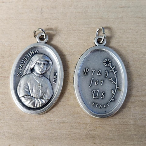 St. Faustina Oval Medal