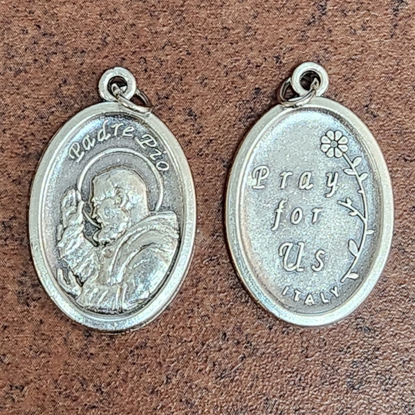 St. Padre Pio Oval Medal