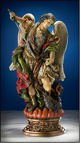 Saint Michael Statue - 9.75-Inch