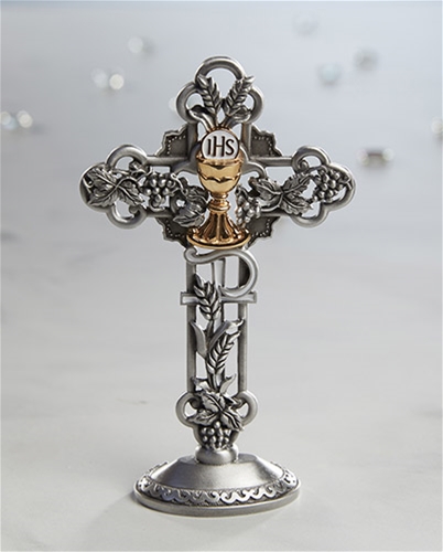 First Communion Tabletop Cross by James Brennan