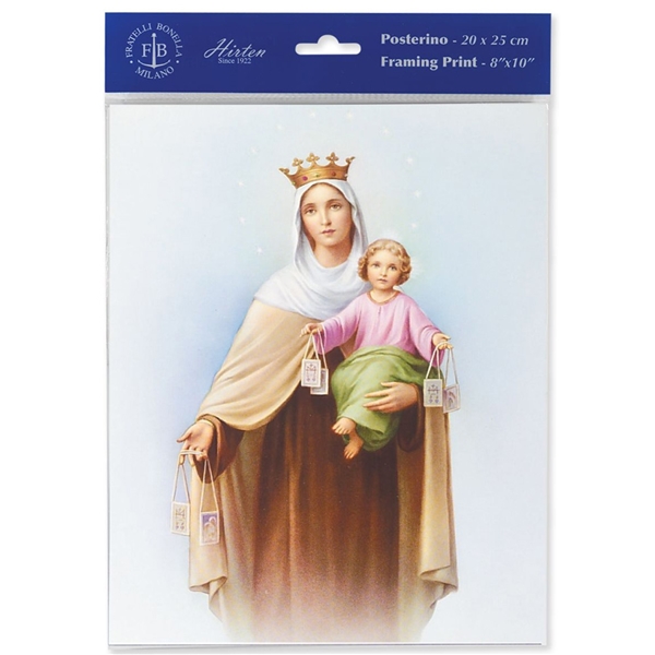 Our Lady of Mount Carmel Framing Print - 8&quot; x 10&quot;