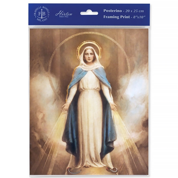 Miraculous Mary Framing Print - 8&quot; x 10&quot;