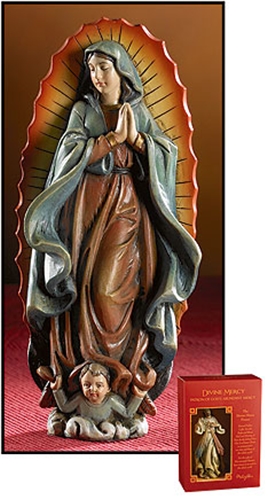 Our Lady of Guadalupe Statue - 4 Inch