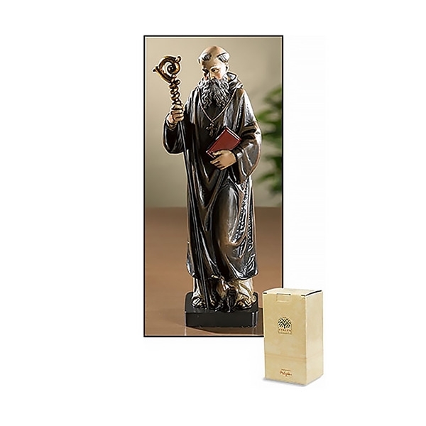 Saint Benedict Statue - 8-Inch