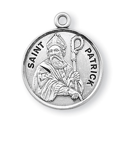 St Patrick Sterling Silver Medal