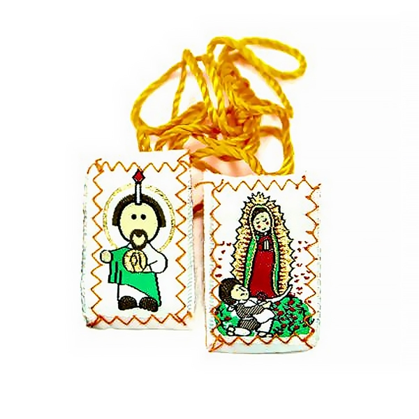 Our Lady of Guadalupe &amp; St. Jude Cloth Scapular