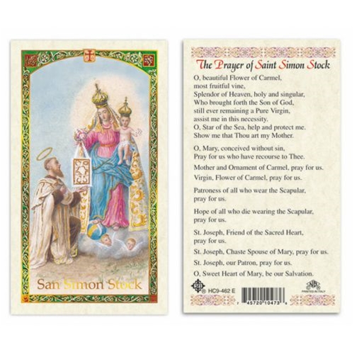 Prayer of Saint Simon Stock Laminated Prayer Card