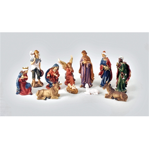 18-Inch Classic Nativity Set, 11 Pieces