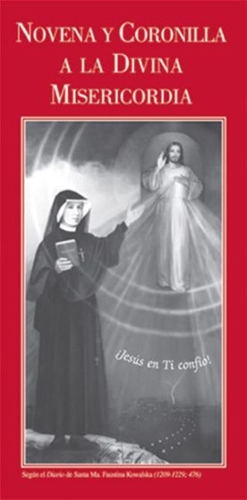 Divine Mercy Novena and Chaplet Pamphlet in Spanish - Novena Y Coronilla a la Divinia Misericordia