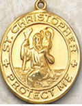 Patron Saint Christopher Medals