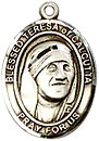 St Teresa of Calcutta  Sterling Silver Medal