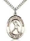 Football Sterling Silver Sports Medal