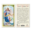 Novena to Archangel Uriel Laminated Prayer Card