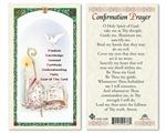 Confirmation Laminated Prayer Card