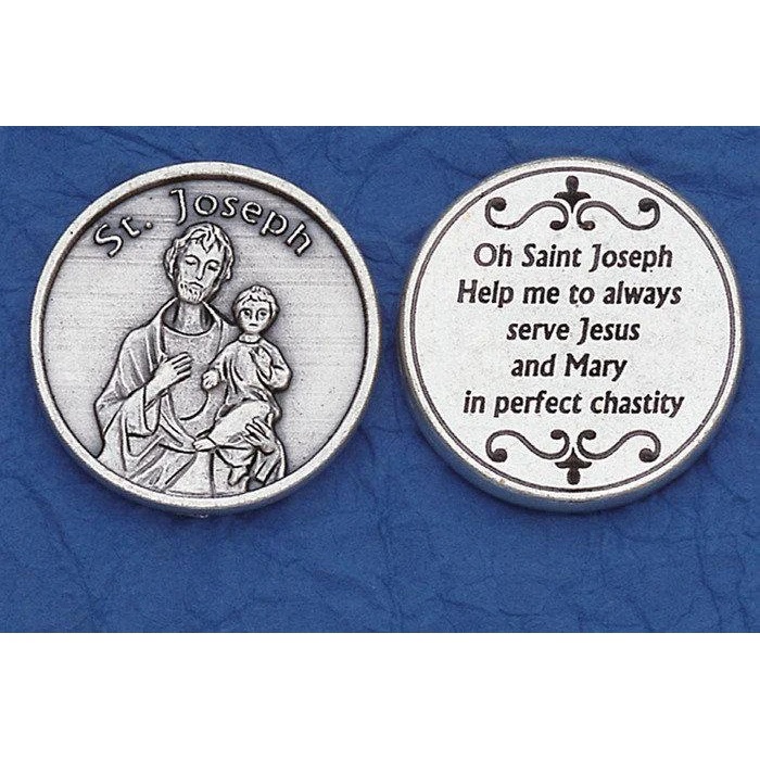 Saint Joseph Prayer Coin