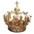 Infant of Prague Replacement Crown for 24-Inch Statue