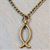 Bronze ICHTHYS (Christian Fish) Necklace
